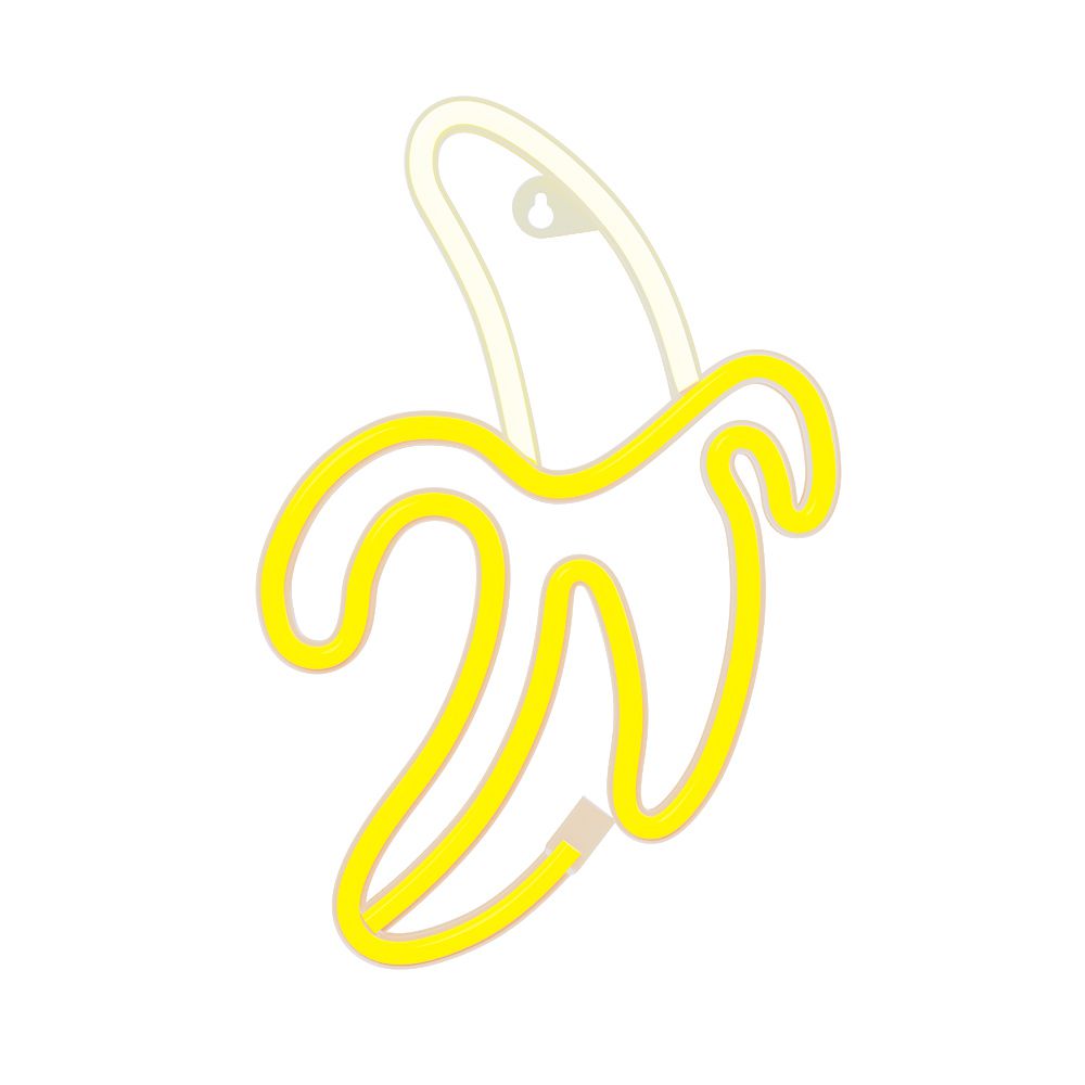 led-neon-silueta-banana-20x28cm